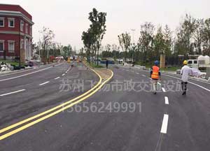 蘇州小區(qū)道路地面劃線價格_蘇州小區(qū)劃線多少錢一米？
